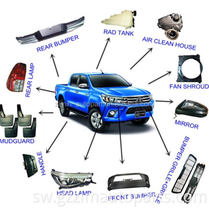 Lexus Design BodyKit vifaa vya mwili wa vifaa vya RAV 4 2009-2012